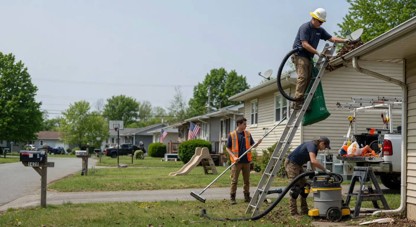 Gutter Installation in Dix, IL near me